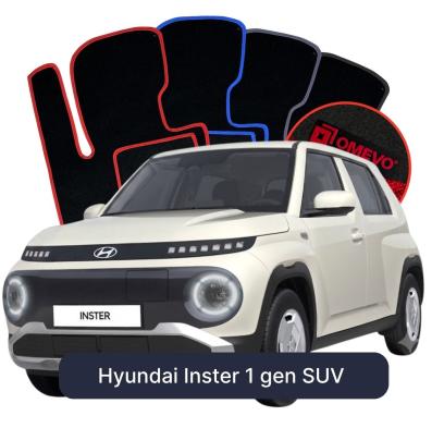 Velúrové autokoberce OMEVO pre Hyundai Inster 1 gen SUV (2024-2025)