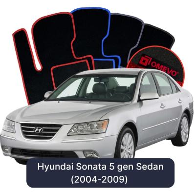 Velúrové autokoberce OMEVO pre Hyundai Sonata 5 gen Sedan (2004-2009)