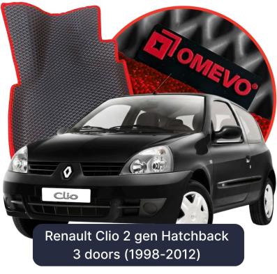EVA autokoberce OMEVO pre Renault Clio 2 gen Hatchback 3 dvere (1998-2012)