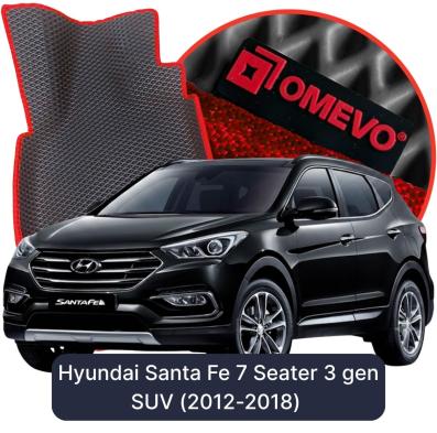 EVA autokoberce OMEVO pre Hyundai Santa Fe 7 mest 3 gen SUV (2012-2018)