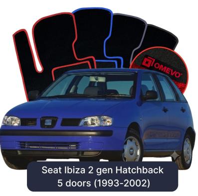 Velúrové autokoberce OMEVO pre Seat Ibiza 2 gen Hatchback 5 dverí (1993-2002)