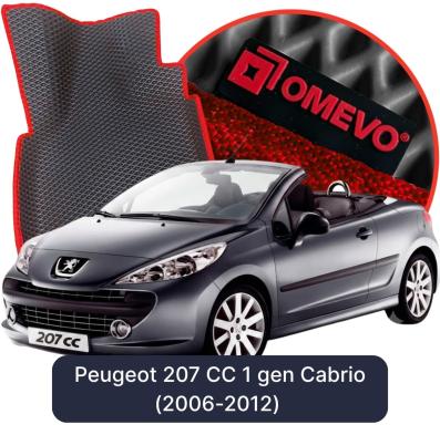 EVA autokoberce OMEVO pre Peugeot 207 CC 1 gen Cabrio (2006-2012)
