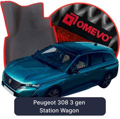 EVA autokoberce OMEVO pre Peugeot 308 3 gen Kombi (2021-2026)