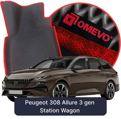 EVA autokoberce OMEVO pre Peugeot 308 Allure 3 gen Kombi (2021-2026)