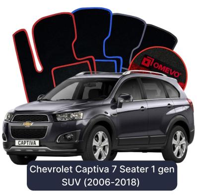 Velúrové autokoberce OMEVO pre Chevrolet Captiva 1 gen SUV (2006-2018)