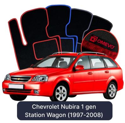 Velúrové autokoberce OMEVO pre Chevrolet Nubira 1 gen Kombi (1997-2008)