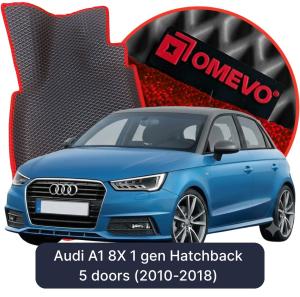 OMEVO 5D Pro Autokoberce do Audi A1 8X 1 gen Hatchback 5 dverí (2010-2018)