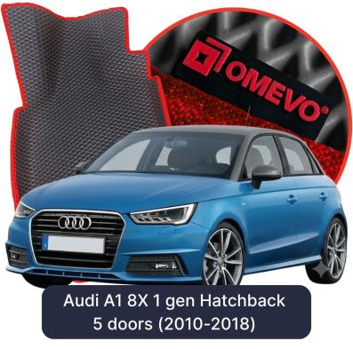 EVA autokoberce OMEVO pre Audi A1 8X 1 gen Hatchback 5 dverí (2010-2018)
