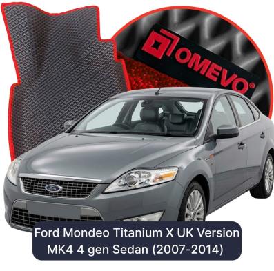 EVA autokoberce OMEVO pre Ford Mondeo Titanium X Anglická verzia MK4 4 gen Sedan (2007-2014)