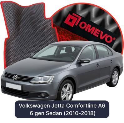 EVA autokoberce OMEVO pre Volkswagen Jetta Comfortline A6 6 gen Sedan (2010-2018)