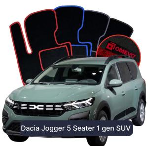 Velúrové autokoberce OMEVO pre Dacia Jogger 5-miestna 1 gen SUV (2021–2025)
