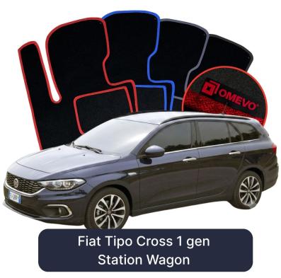 Velúrové autokoberce OMEVO pre Fiat Tipo Cross 1 gen Kombi (2015-2025)