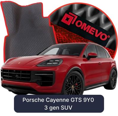EVA autokoberce OMEVO pre Porsche Cayenne GTS 9Y0 3 gen SUV (2018-2026)