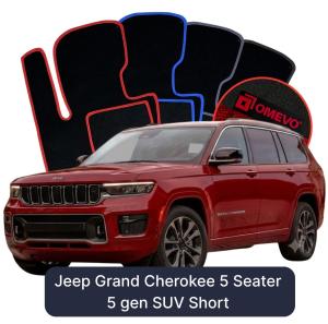 Velúrové autokoberce OMEVO pre Jeep Grand 5 gen SUV (2021-2025)
