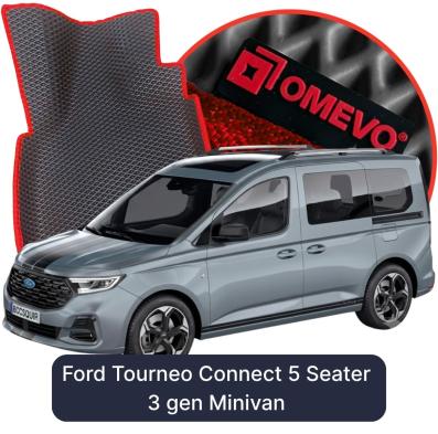 EVA autokoberce OMEVO pre Ford Tourneo Connect 5 mest 3 gen Minivan (2022-2026)