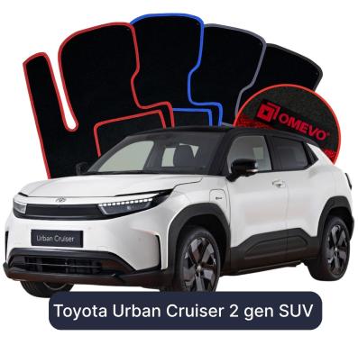 Velúrové autokoberce OMEVO pre Toyota Urban Cruiser 2 gen SUV (2025-2026)