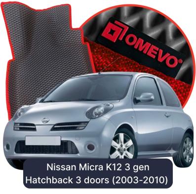 EVA autokoberce OMEVO pre Nissan Micra K12 3 gen Hatchback 3 dvere (2003-2010)