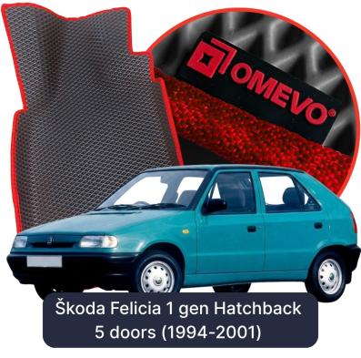 EVA autokoberce OMEVO pre Škoda Felicia 1 gen Hatchback 5 dverí (1994-2001)