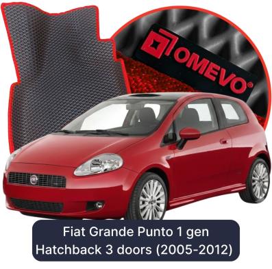 EVA autokoberce OMEVO pre Fiat Grande Punto 1 gen Hatchback 3 dvere (2005-2012)