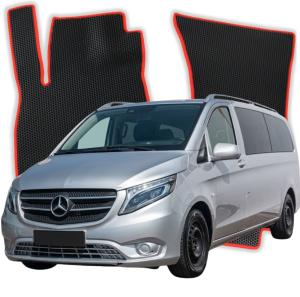 OMEVO EVA Mats pre Mercedes-Benz Viano 6 mest 2 gen Minivan 5 dverí (2003-2014)
