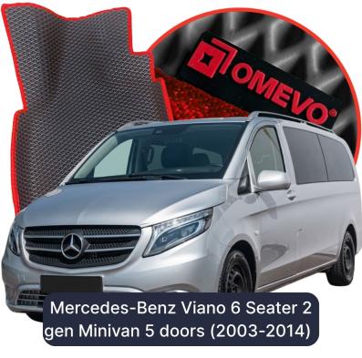 EVA autokoberce OMEVO pre Mercedes-Benz Viano 6 mest 2 gen Minivan 5 dverí (2003-2014)