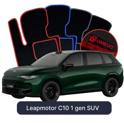 Velúrové autokoberce OMEVO pre Leapmotor C10 1 gen SUV (2024-2025)