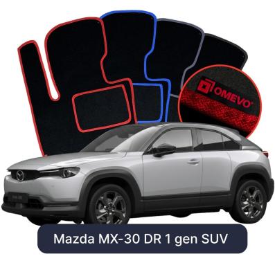 Velúrové autokoberce OMEVO pre Mazda MX-30 DR 1 gen SUV 5 dverí (2020-2025)