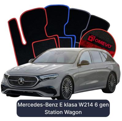 Velúrové autokoberce OMEVO pre Mercedes-Benz Triedy E W214 6 gen Kombi (2023-2025)