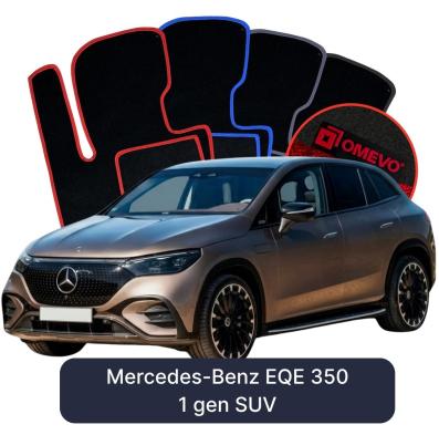 Velúrové autokoberce OMEVO pre Mercedes-Benz EQE 350 1 gen SUV (2022-2025)