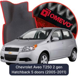 OMEVO 5D Pro Autokoberce do Chevrolet Aveo T250 2 gen Hatchback 5 dverí (2005-2011)