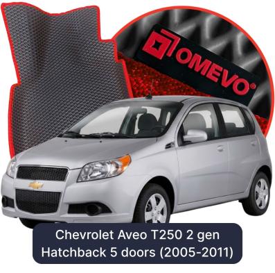 EVA autokoberce OMEVO pre Chevrolet Aveo T250 2 gen Hatchback 5 dverí (2005-2011)