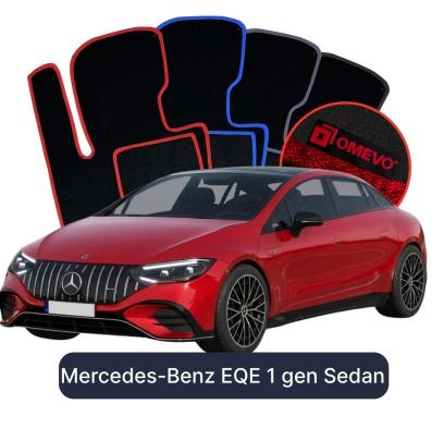 Velúrové autokoberce OMEVO pre Mercedes-Benz EQE 1 gen Sedan (2022-2025)