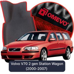 OMEVO 5D Pro Autokoberce do Volvo V70 2 gen Kombi (2000-2007)