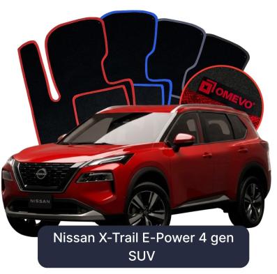 Velúrové autokoberce OMEVO pre Nissan X-Trail 5-miestny 4 gen SUV (2021-2025)