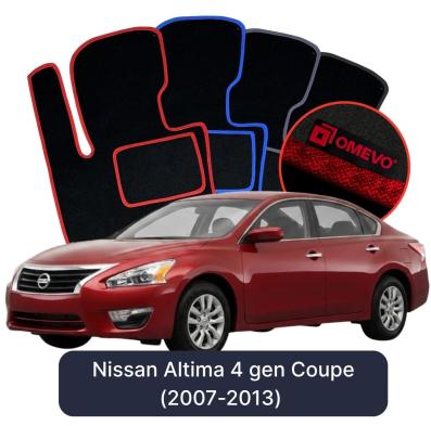 Velúrové autokoberce OMEVO pre Nissan Altima 4 gen Kupé (2007-2013)