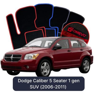 Velúrové autokoberce OMEVO pre Dodge Caliber 5-miestny 1 gen SUV (2006-2011)