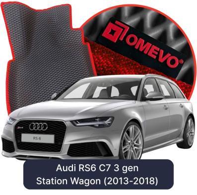 EVA autokoberce OMEVO pre Audi RS6 C7 3 gen Kombi (2013-2018)