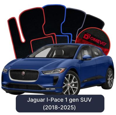Velúrové autokoberce OMEVO pre Jaguar I-Pace 1 gen SUV (2018-2025)