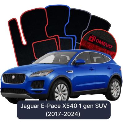Velúrové autokoberce OMEVO pre Jaguar E-Pace X540 1 gen SUV (2017-2024)