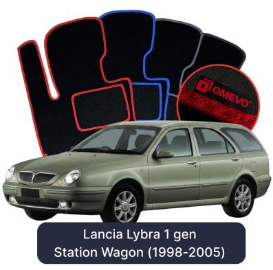 Velúrové autokoberce OMEVO pre Lancia Lybra 1 gen Kombi (1998-2005)