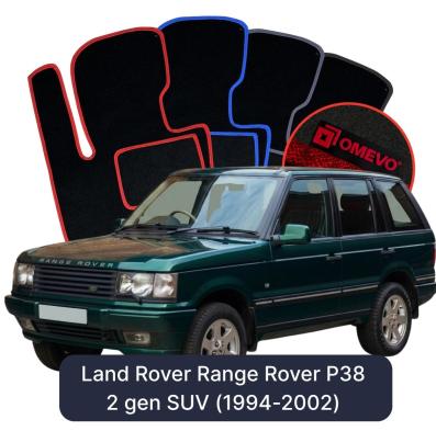 Velúrové autokoberce OMEVO pre Land Rover Range Rover P38 2 gen SUV (1994-2002)