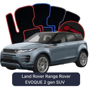 Velúrové autokoberce OMEVO pre Land Rover Range Rover EVOQUE 2 gen SUV (2018-2025)