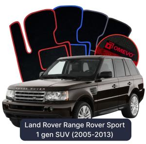 Velúrové autokoberce OMEVO pre Land Rover Range Rover Sport 1 gen SUV (2005-2013)