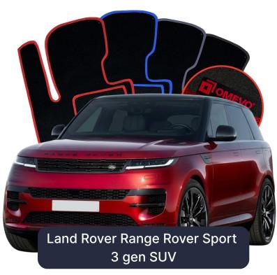 Velúrové autokoberce OMEVO pre Land Rover Range Rover Sport 3 gen SUV (2022-2025)