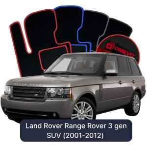 Velúrové autokoberce OMEVO pre Land Rover Range Rover 3 gen SUV (2001-2012)