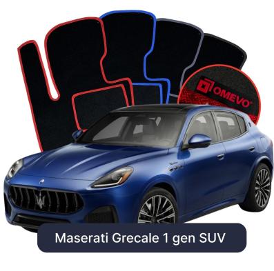 Velúrové autokoberce OMEVO pre Maserati Grecale 1 gen SUV (2022-2025)
