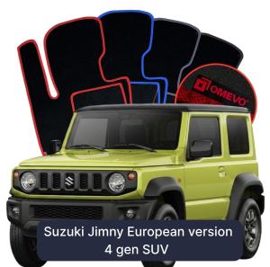 Velúrové autokoberce OMEVO pre Suzuki Jimny Európska verzia 4 gen SUV (2018-2025)