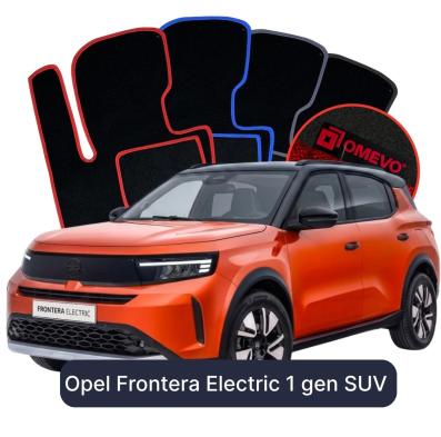 Velúrové autokoberce OMEVO pre Opel Frontera Electric 1 gen SUV (2024-2025)