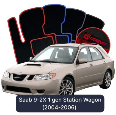 Velúrové autokoberce OMEVO pre Saab 45116 1 gen SUV (2005-2008)