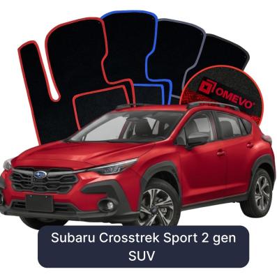 Velúrové autokoberce OMEVO pre Subaru Crosstrek Sport 2 gen SUV (2018-2025)